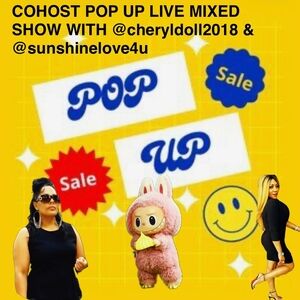 AUTHENTIC LABUBU-BABY 3’S & MORE POP UP LIVE SHOW LISTING *ADD 2 🌀